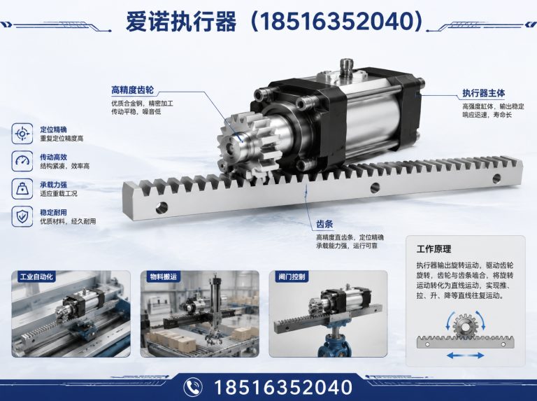 乐清市拨叉式执行器展示图